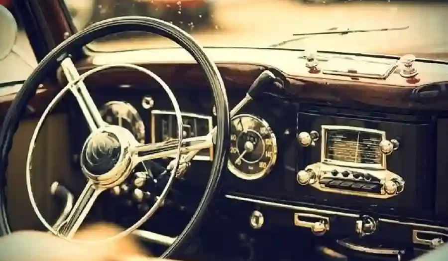 Old Car Interior