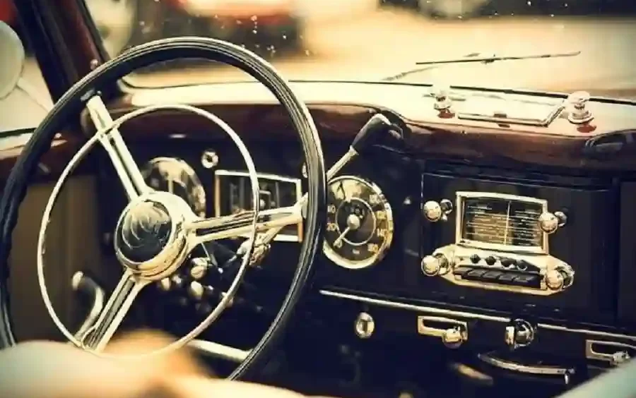 Old Car Interior